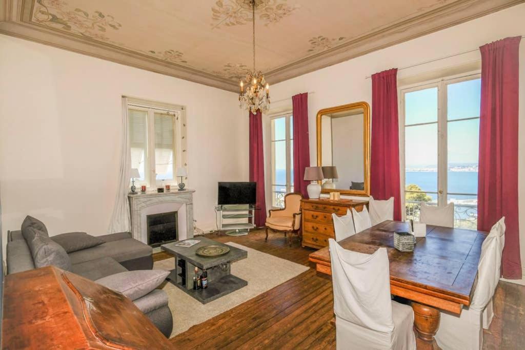 Mont Boron Magnificent View-3 Rooms - Wifi - A.C Nice Eksteriør bilde